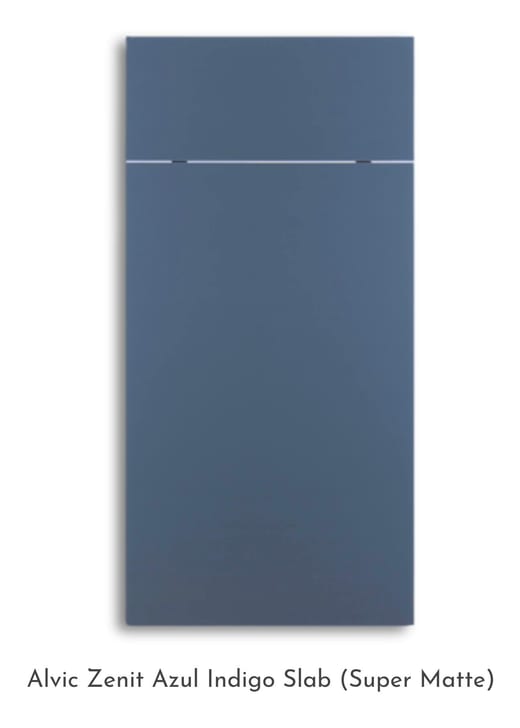 Azul Indigo cabinet door sample