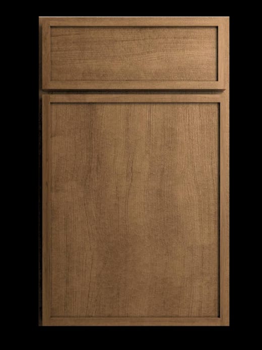 Stained Shaker cabinet door sample